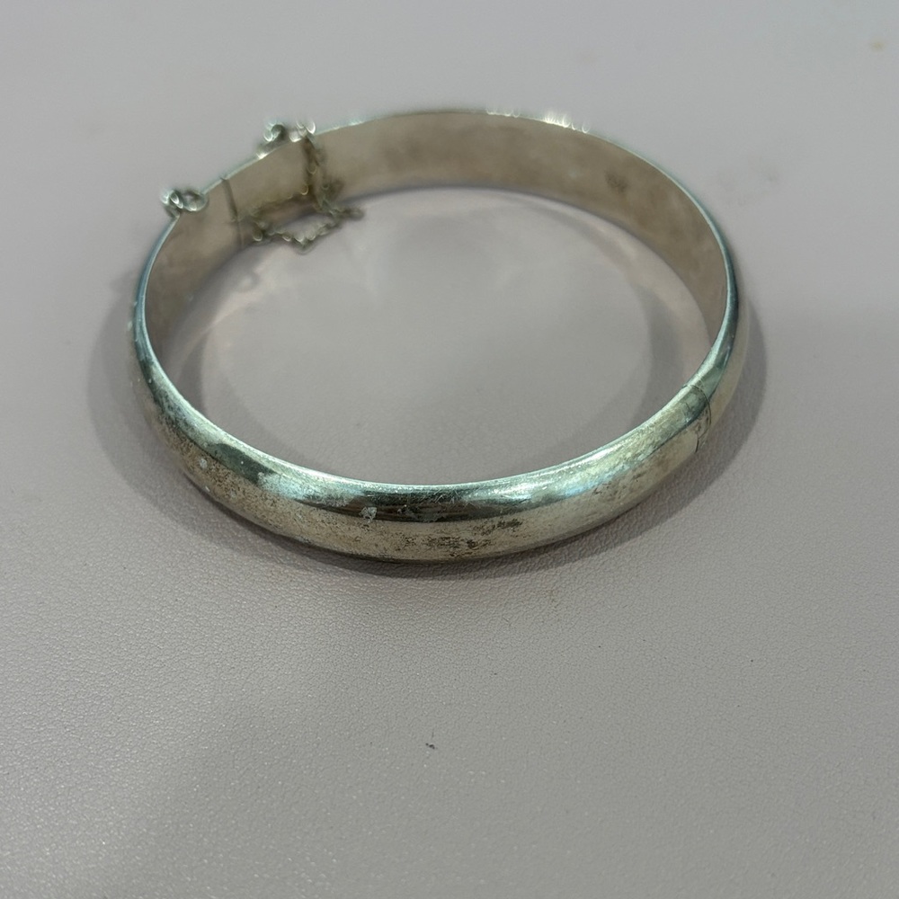 Vintage Silver Bangle Bracelet